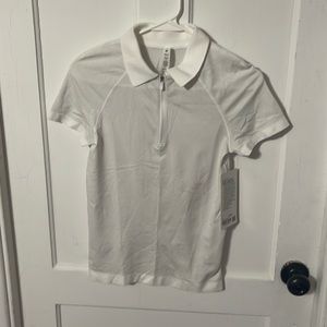 NWT Womens Lululemon Swiftly Tech Short Sleeve 1/2 Zip Polo